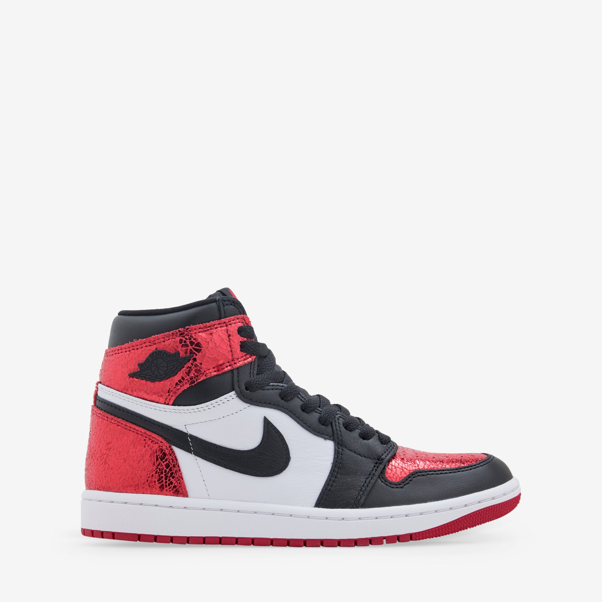 Women's Air Jordan 1 Retro High OG Sneakers - Varsity Red, Black & White Colorway | Basketball Shoes for Women | Perfect for Streetwear, Gym & Casual Outfits