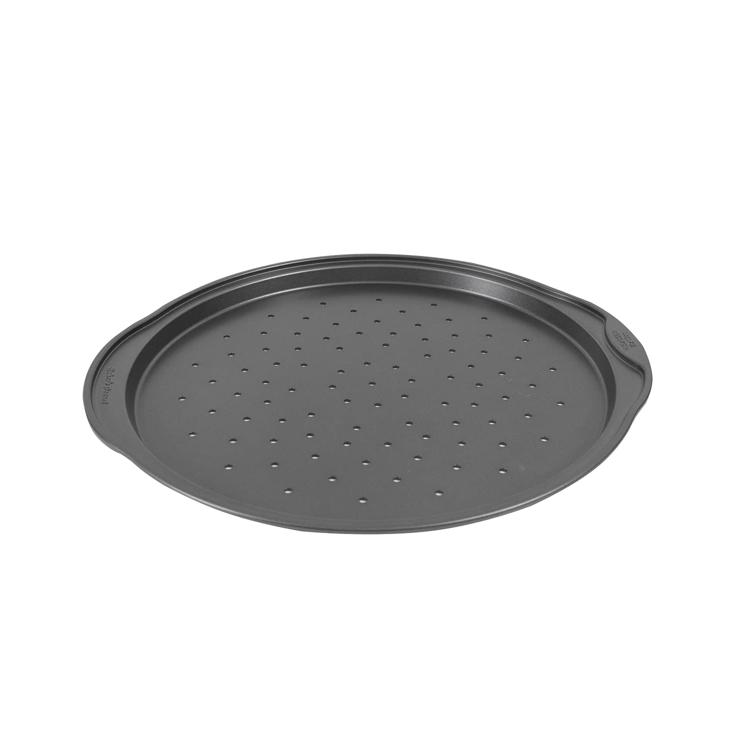 Baker's Secret 14-Inch Non-Stick Pizza Pan for Oven - Carbon Steel Baking Pan with Food-Grade Coating, Dishwasher Safe & Easy Release - Perfect for Homemade Pizza, Bread, Cookies & More | Classic Collection