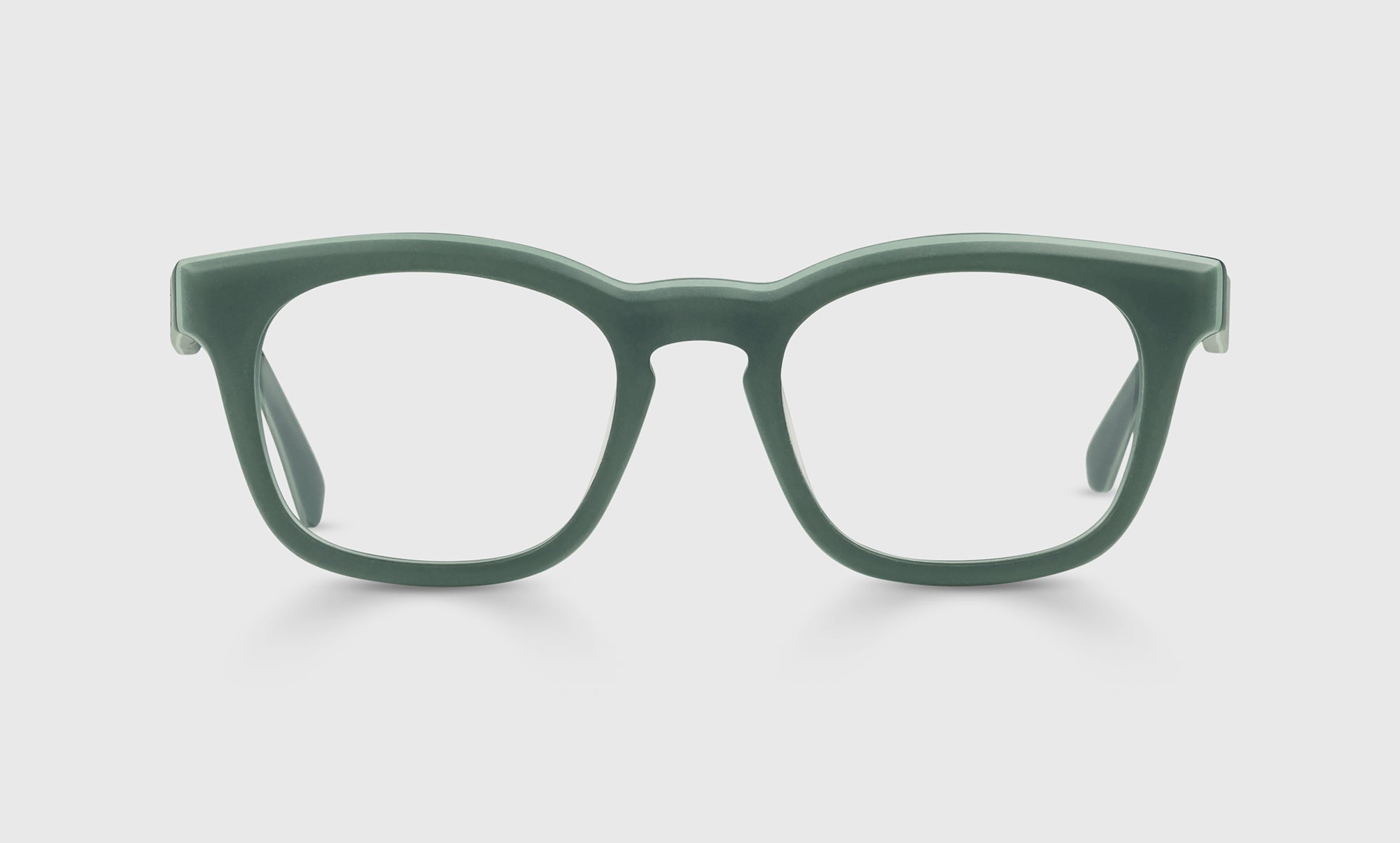 Humble Narrator Color 17 Matte Sage Green Eyeglass Frames - Lightweight & Stylish for Reading, Work, and Everyday Wear