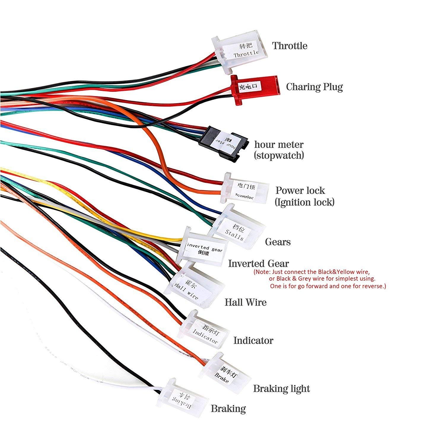 48V 1800W High Speed Brushless DC Motor & 32A ESC Controller Kit - Perfect for eBike, ATV, Go Kart, Moped & DIY Electric Vehicle Projects | Powerful Upgrade for Off-Road & Commuter Applications