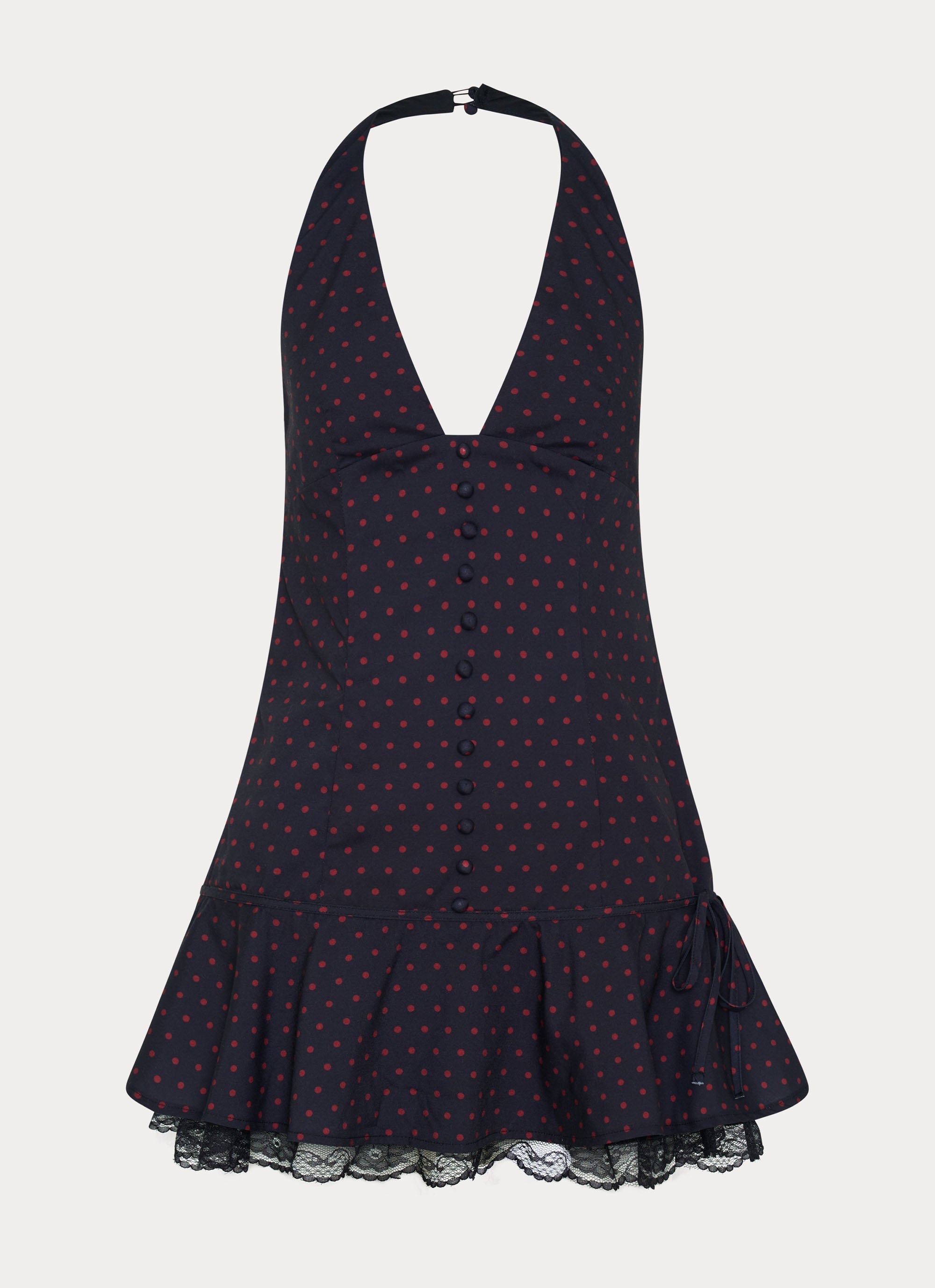 Aiden Mini Dress - Black Polka Dot Summer Dress for Women | Casual & Party Wear | Perfect for Date Night, Beach Vacation & Cocktail Parties