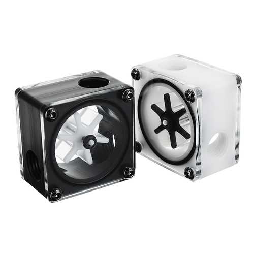 G1/4 Internal Thread 3-Way Water Cooling Flow Meter - Accurate Liquid Flow Measurement for PC Cooling Systems & Industrial Applications
