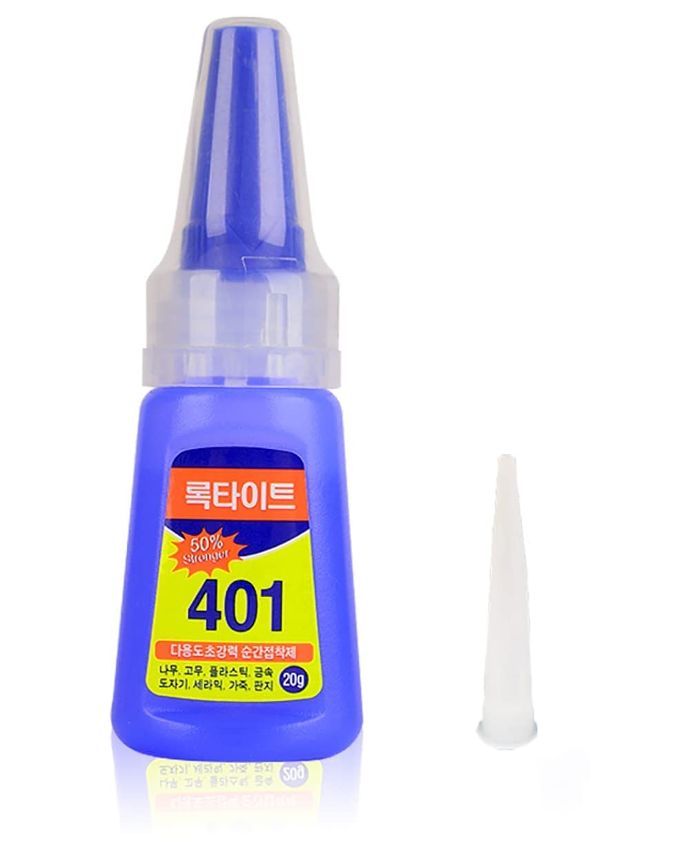 Khelni Extra Strong Nail Glue for Press On & Acrylic Nails - 401 Waterproof Adhesive for Fake Nails - Long Lasting Bond - Perfect for Salon, Home Manicures & Special Occasions
