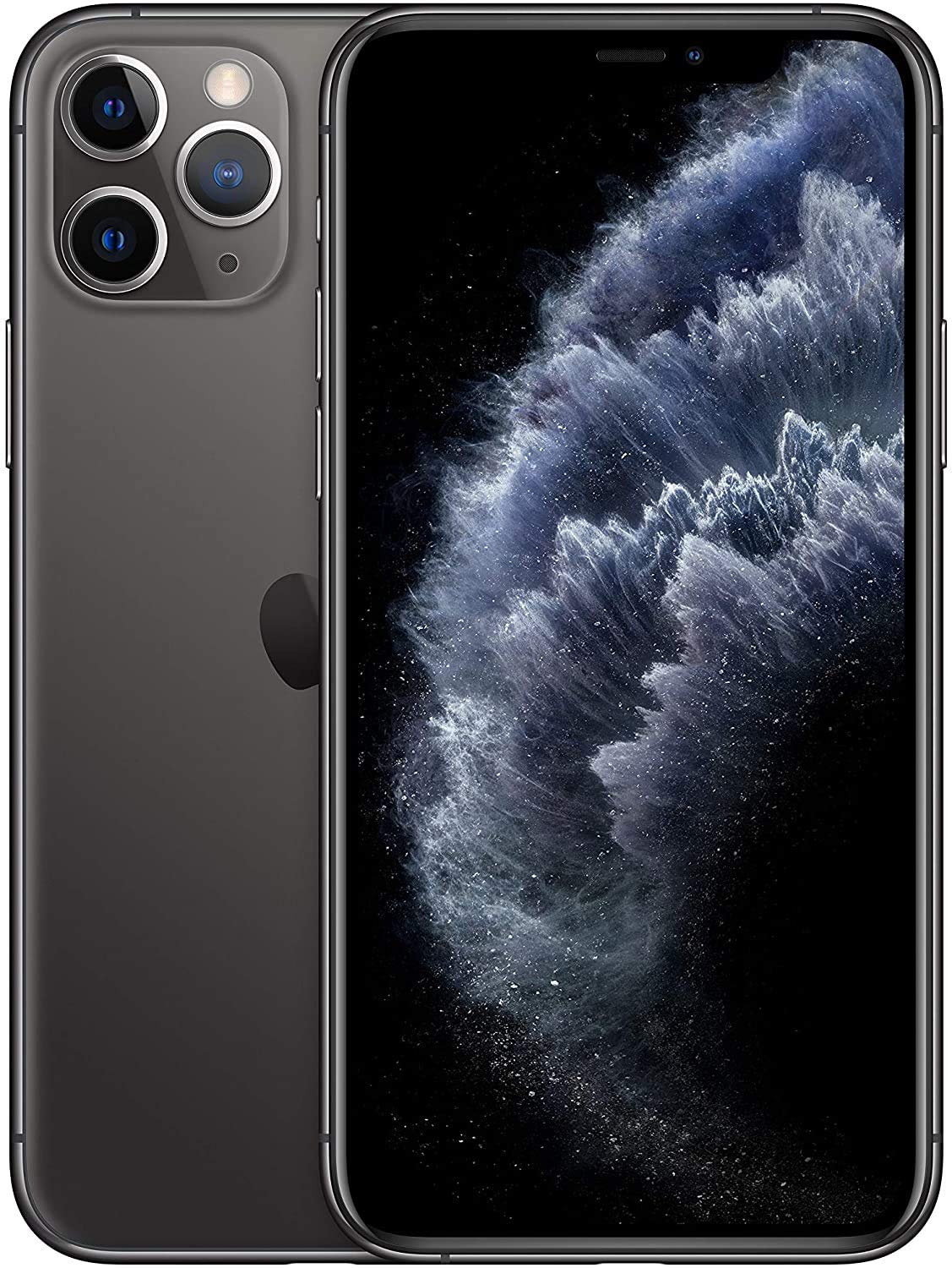 Apple iPhone 11 Pro 256GB Space Grey (Renewed) - Premium Refurbished Smartphone with Face ID & Triple Camera for Work, Travel & Photography