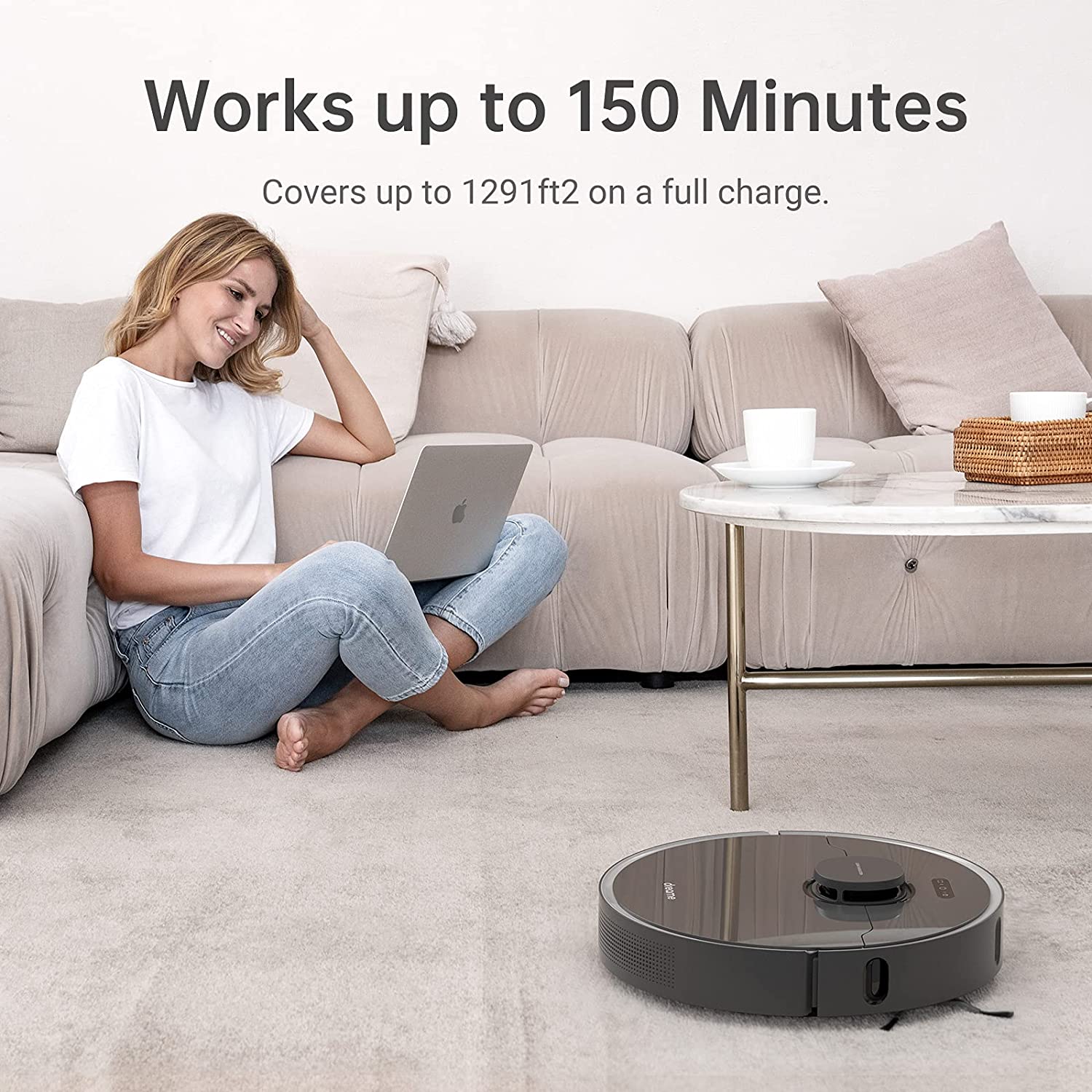 Dreame Z10 Pro Robot Vacuum and Mop with Auto Empty Dock - Smart Self-Cleaning Robotic Vacuum Cleaner for Hardwood Floors & Carpets - Perfect for Pet Hair, Daily Cleaning in Homes & Apartments
