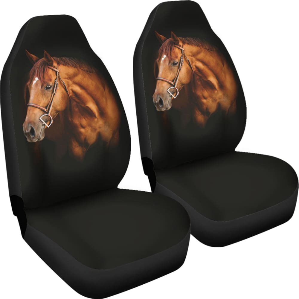Stylish Horse Print Car Seat Covers - Perfect Gift for Equestrian Lovers & Car Enthusiasts - Durable & Comfortable for Daily Driving, Road Trips & Outdoor Adventures