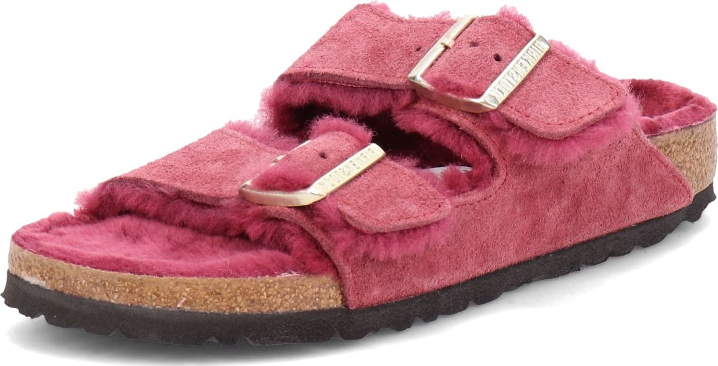 Birkenstock Women's Arizona Shearling Sandals - Soft Wool Lined Comfort Slides for Women | Cozy House Slippers & Casual Outdoor Wear