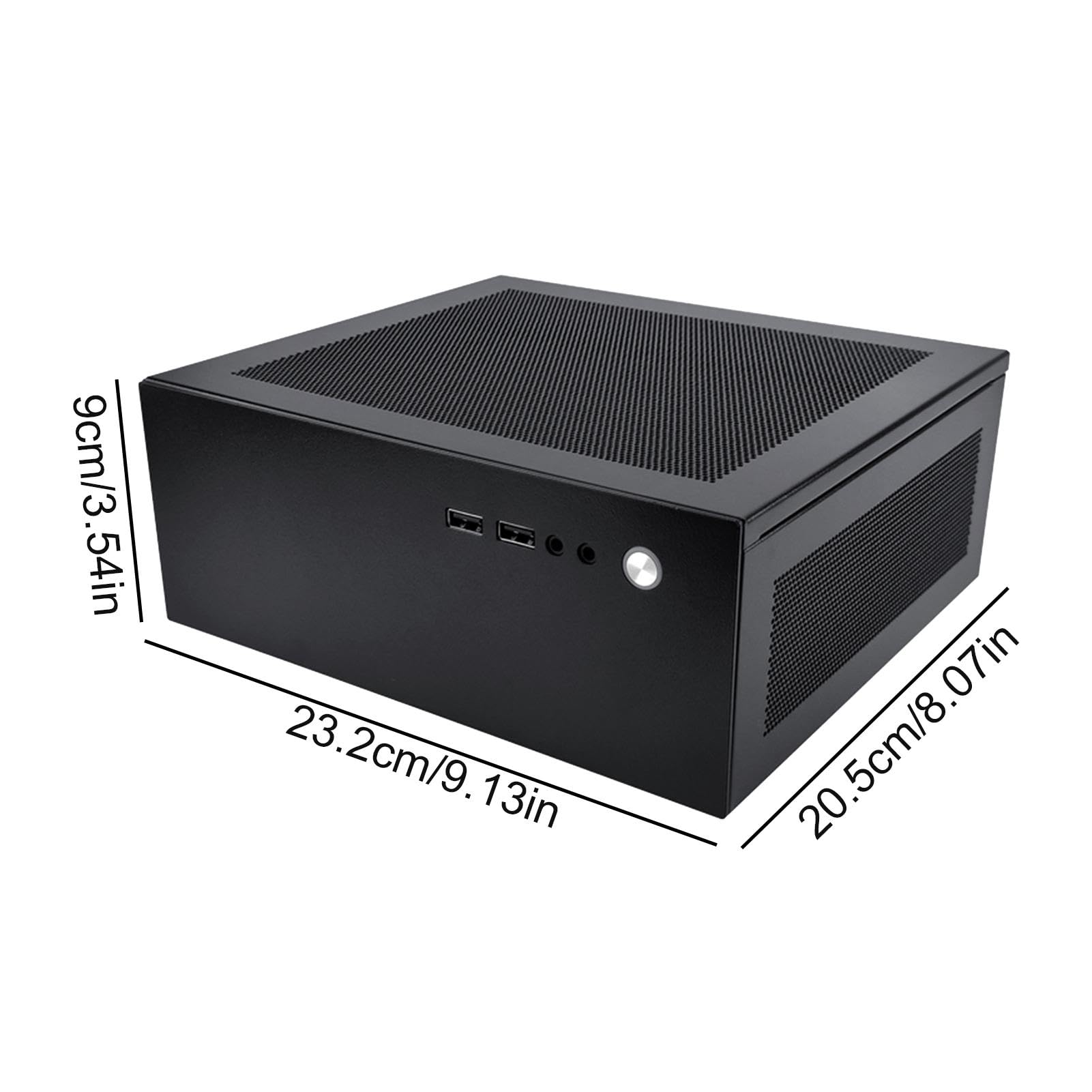 Gaming PC Case - Compact ATX Mid Tower Computer Case with Tempered Glass, RGB Lighting & Excellent Airflow | High-Performance Gaming Computer Chassis for Home, Office & Gaming Setup | Perfect for Students, Gamers & PC Enthusiasts