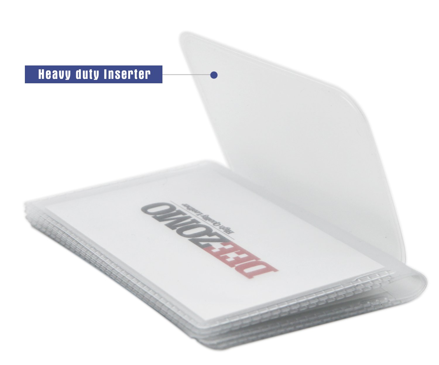 2-Pack 6-Page Card Holder Inserts for Bifold & Trifold Wallets - Slim RFID-Blocking Credit Card Organizer Replacement (Perfect for Travel, Business & Everyday Use)