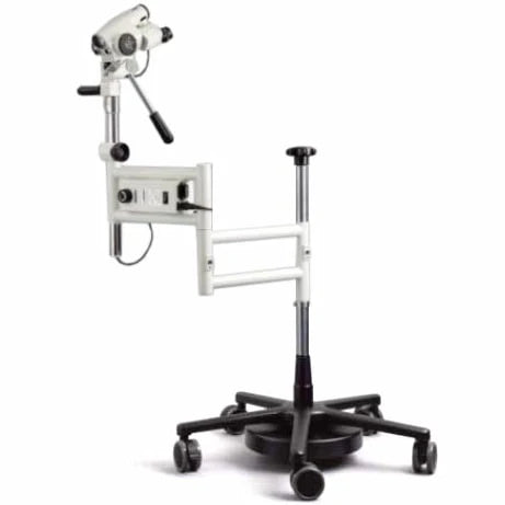 Leisegang OptiK Model 1 LED Colposcope with Swing Arm Base - Professional Gynecological Examination Tool for Cervical Screening & Biopsy Procedures