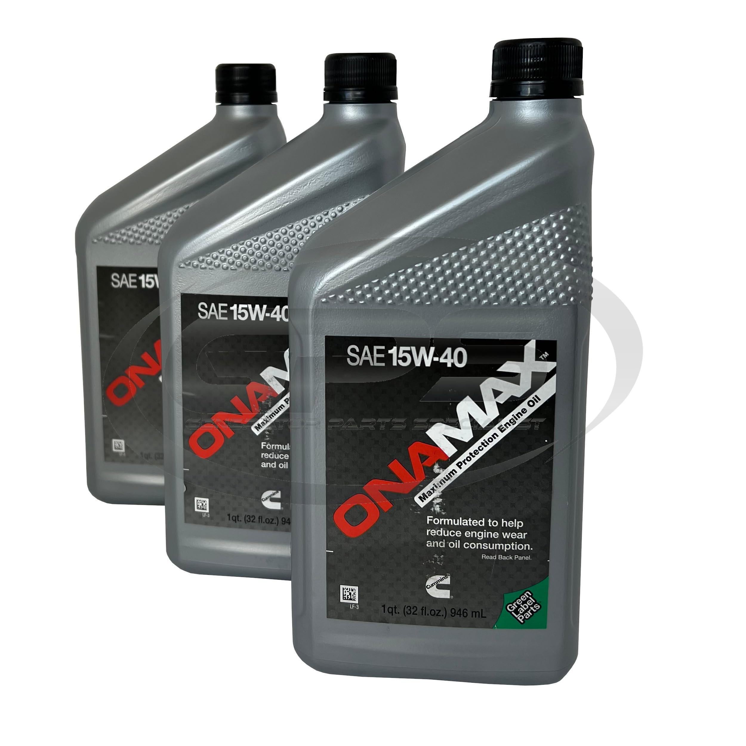 Cummins Onan Diesel Generator Oil Change Kit - HDKAH, HDKAJ, HDKAK with Onamax Oil | Replacement Parts for RV, Marine & Industrial Generators