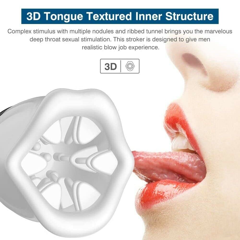 Automatic Rotating Male Masturbator - Penis Stamina Trainer & Cock Massager Stroker for Solo Pleasure & Sexual Performance Enhancement | Adult Toy for Men's Private Use