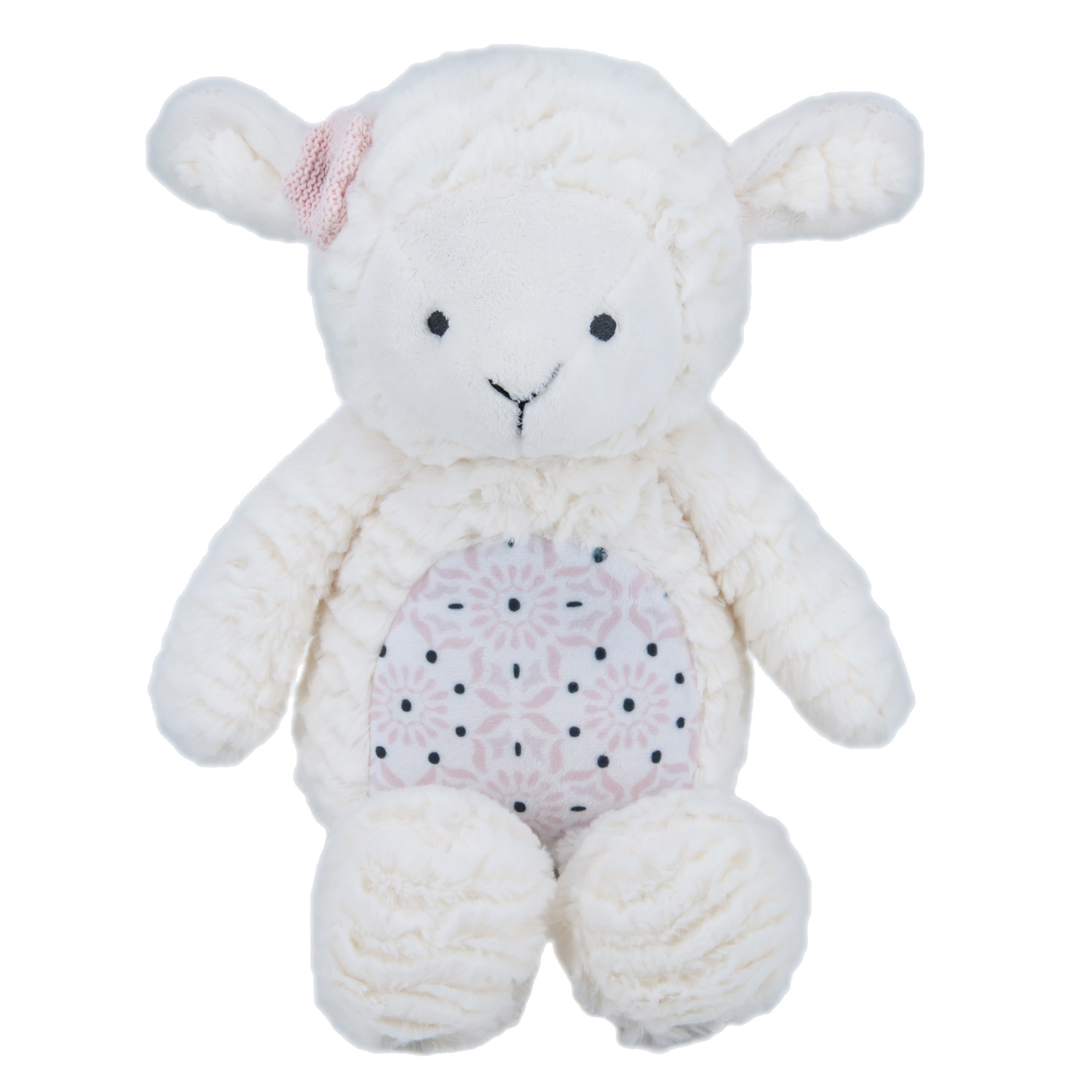 Soft and Cute Fiori Lamb Plush Toy - Adorable Stuffed Animal for Kids, Perfect for Cuddling, Gifts, and Nursery Decor | Great for Birthdays, Baby Showers, and Bedtime Comfort