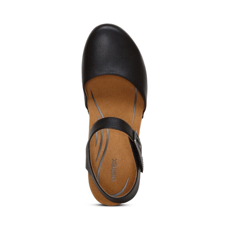 AETREX Finley Closed Toe Heel - Comfortable Women's Dress Shoes for Work, Office & Special Occasions
