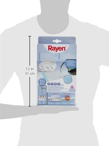 Vacuum Storage Bag 90x120cm - Translucent Grey for Travel & Clothes Organization