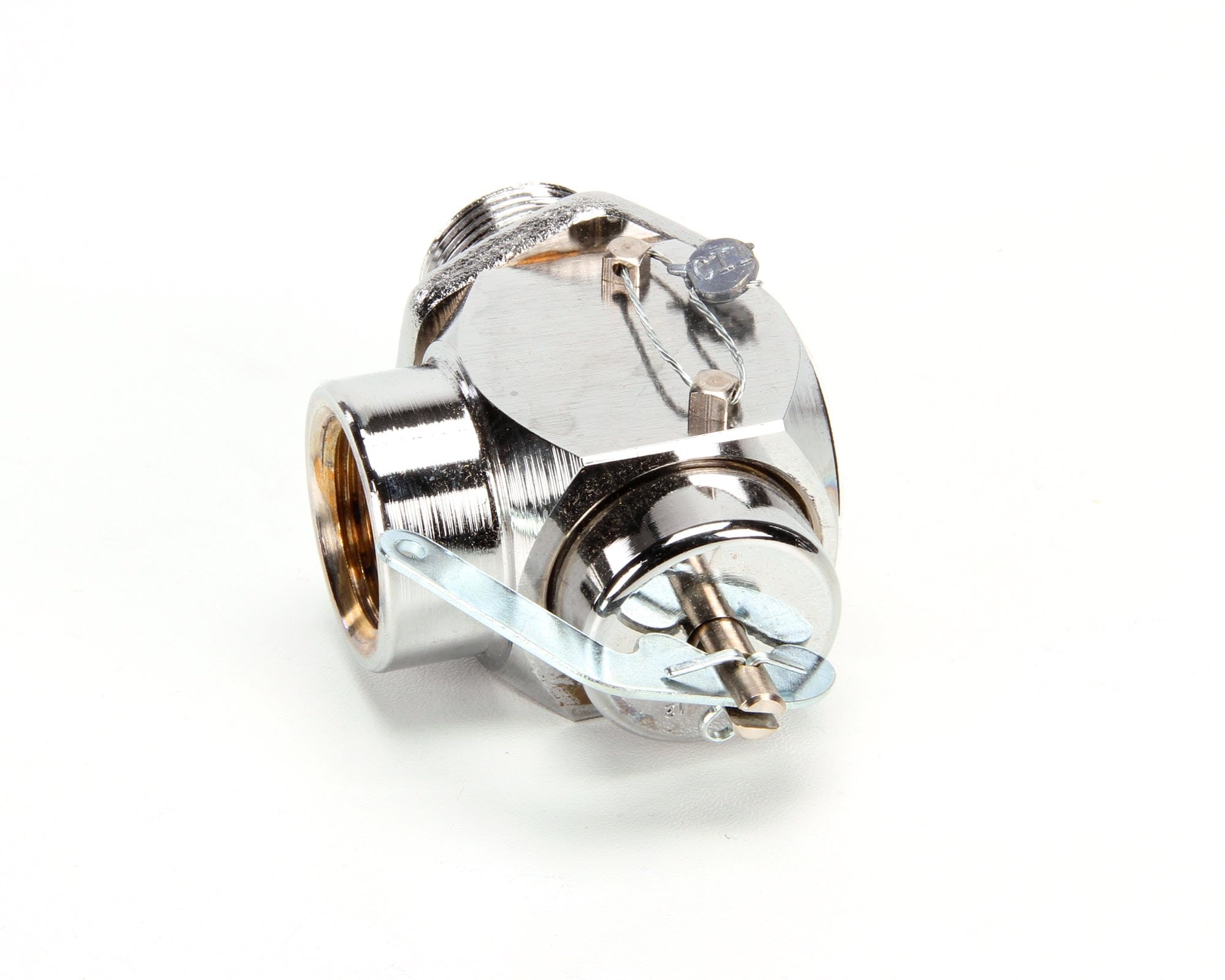 Cleveland KE54941-2 3/4X3/4 Conbrac Safety Valve 50# - High Pressure Brass Safety Valve for Industrial Piping Systems, HVAC, and Boiler Applications
