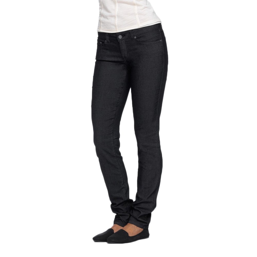 prAna Women's Kara Jean - Stretch Denim Pants for Hiking, Travel & Everyday Comfort | High Waist Slim Fit Yoga Jeans for Active Lifestyles