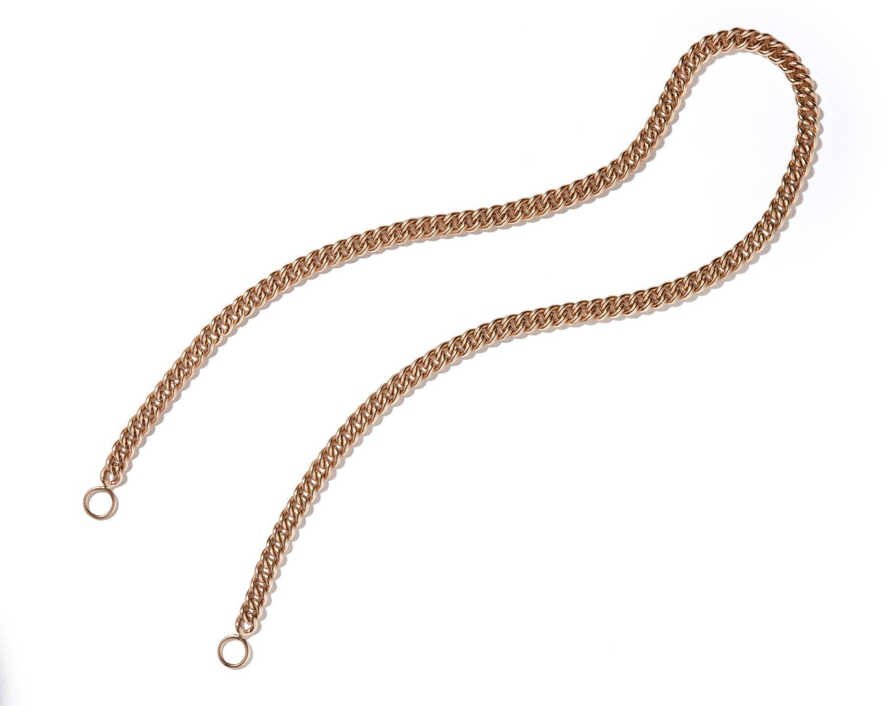 14K Gold Heavy Curb Chain Necklace for Women - Elegant Layering Necklace Jewelry for Everyday Wear, Date Night & Special Occasions