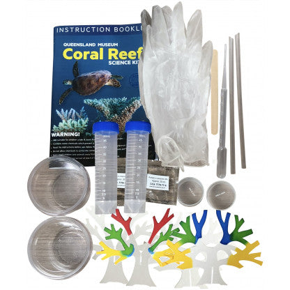 Coral Reef Science Kit for Kids - Educational STEM Toy for Ocean Exploration & Marine Biology Learning - Perfect for Classroom, Homeschool & Birthday Gifts