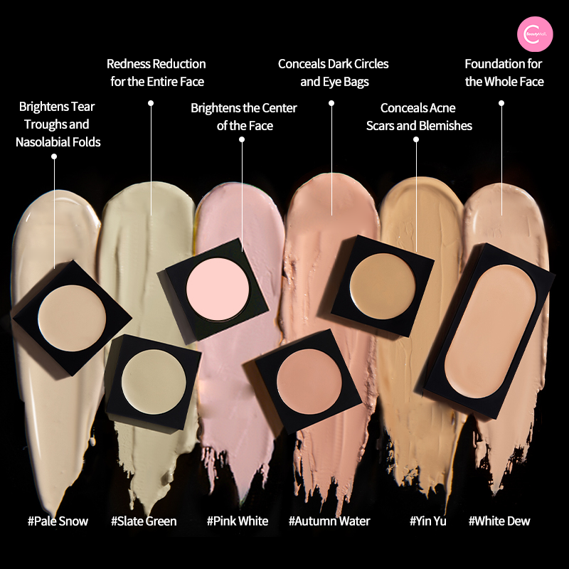 Splasheen Hidden River Custom Concealer & Foundation Palette - Professional Makeup Kit for Flawless Coverage - Perfect for Daily Use, Photo Shoots & Special Events