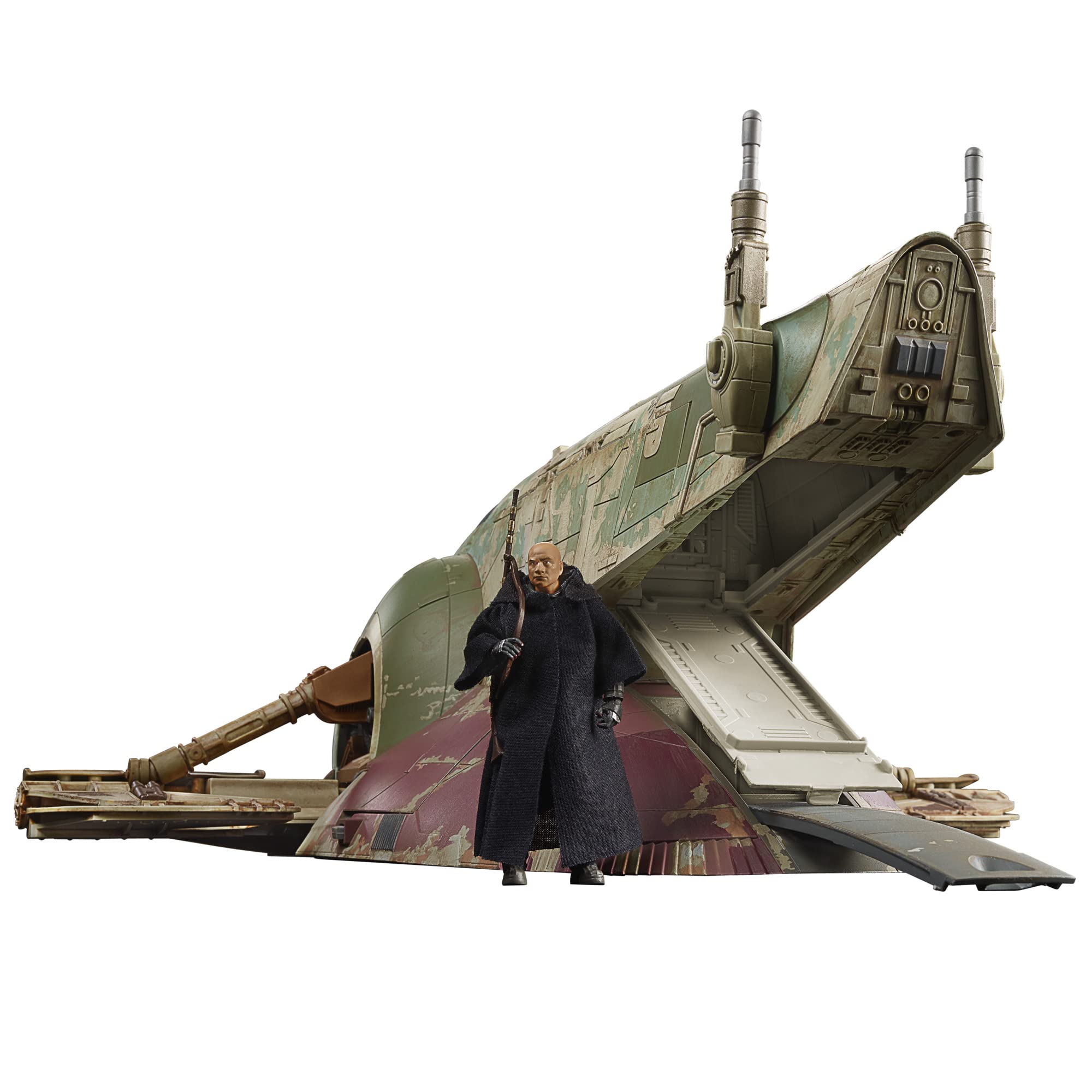 STAR WARS The Vintage Collection Boba Fett’s Starship 3.75-Inch Scale Vehicle - The Book of Boba Fett Action Figure Toy for Kids Ages 4+ | Collectible Gift for Fans, Space Adventure Play
