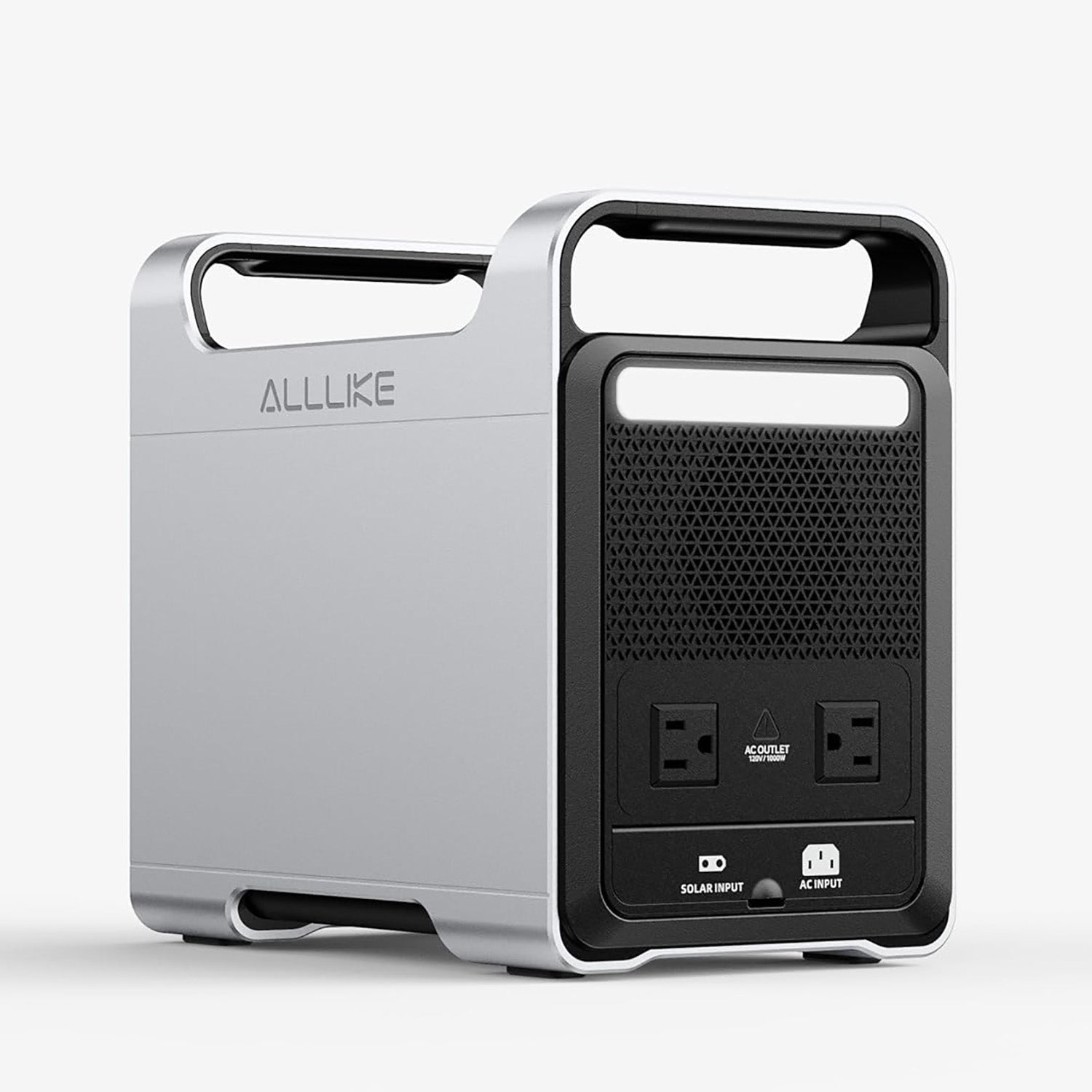 AllLike 1000W Portable Power Station - Solar Generator for Camping, RV, Emergency Backup & Outdoor Adventures | Compact Lithium Battery with AC Outlets