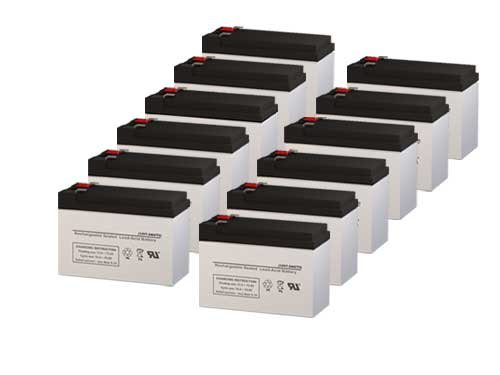 Para Systems Minuteman MCP BP2 UPS Replacement Batteries - 12 Pack | Backup Power Supply for Home & Office Electronics | Emergency Power Solution for Computers, Routers & Network Devices