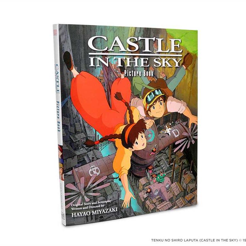Castle in the Sky Picture Book by Hayao Miyazaki - Anime Art Book for Ghibli Fans, Perfect for Collectors and Studio Ghibli Movie Lovers