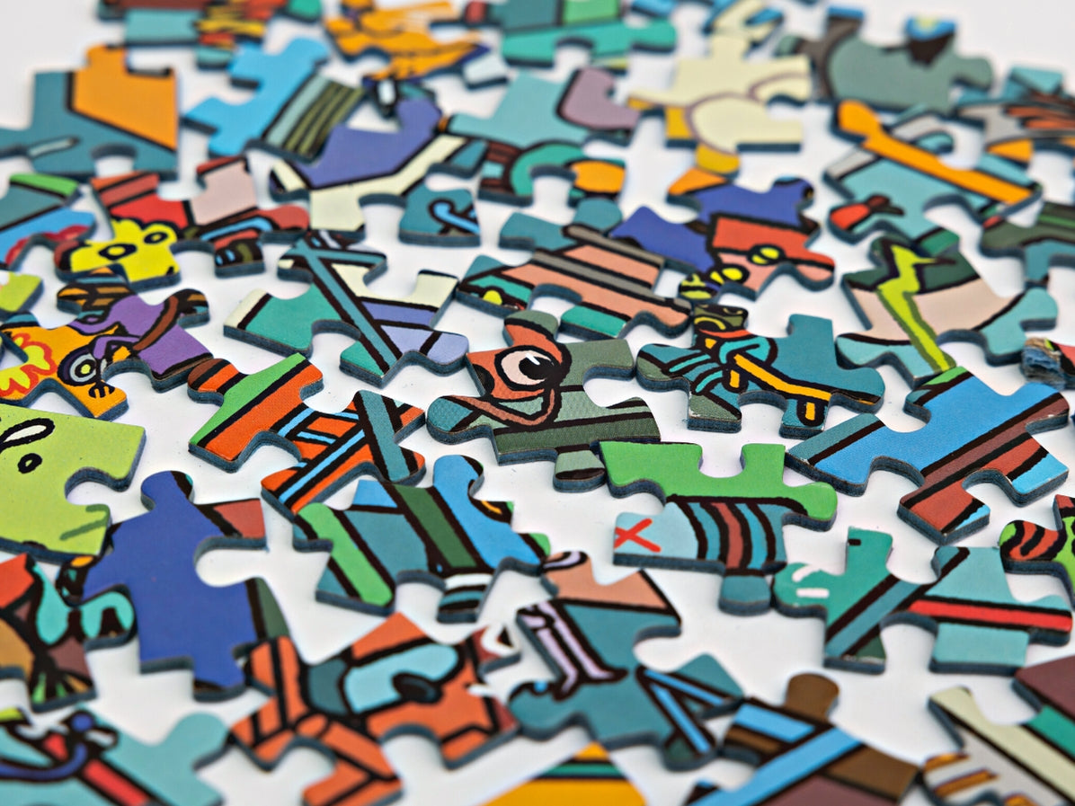Astrogastro 1,000 Piece Jigsaw Puzzle for Adults - Space Galaxy Astronomy Puzzle Game - Perfect for Family Game Night, Relaxation & Home Decor