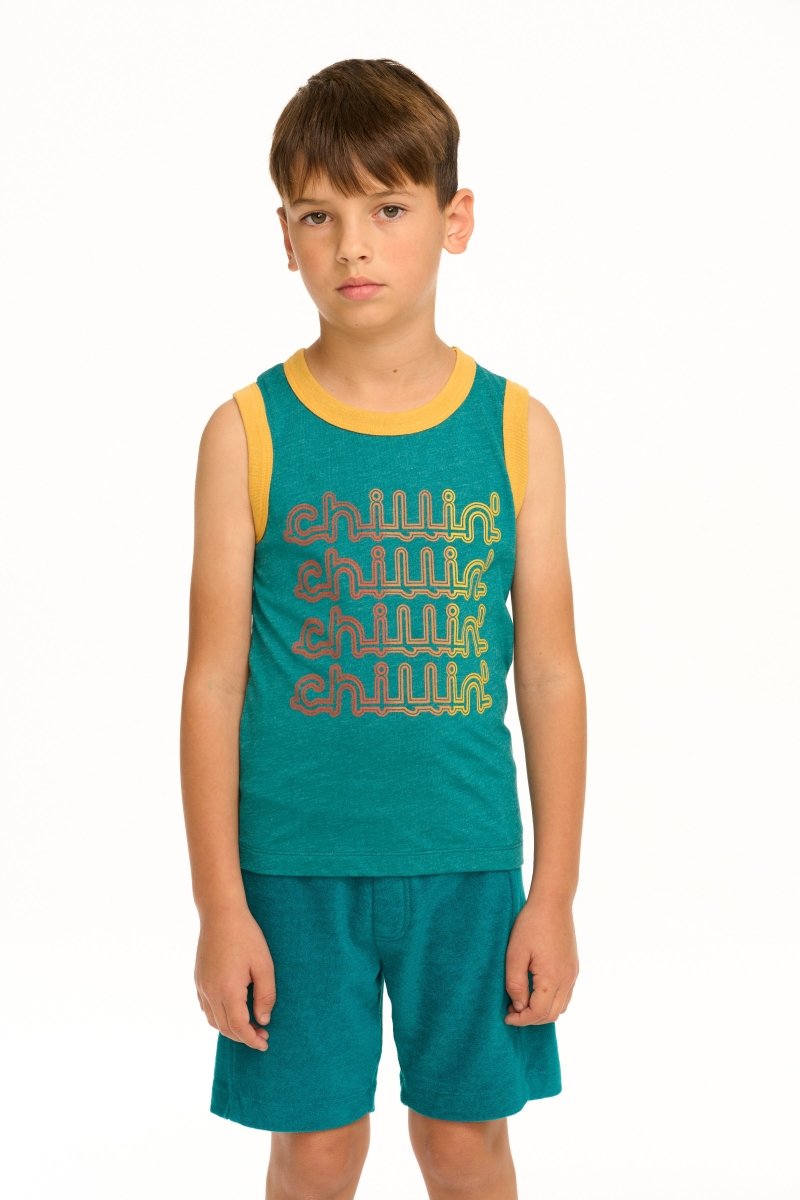 Premium Chillin Tank Top for Men & Women - Soft & Breathable Summer Sleeveless Shirt - Perfect for Gym, Beach, and Casual Outings