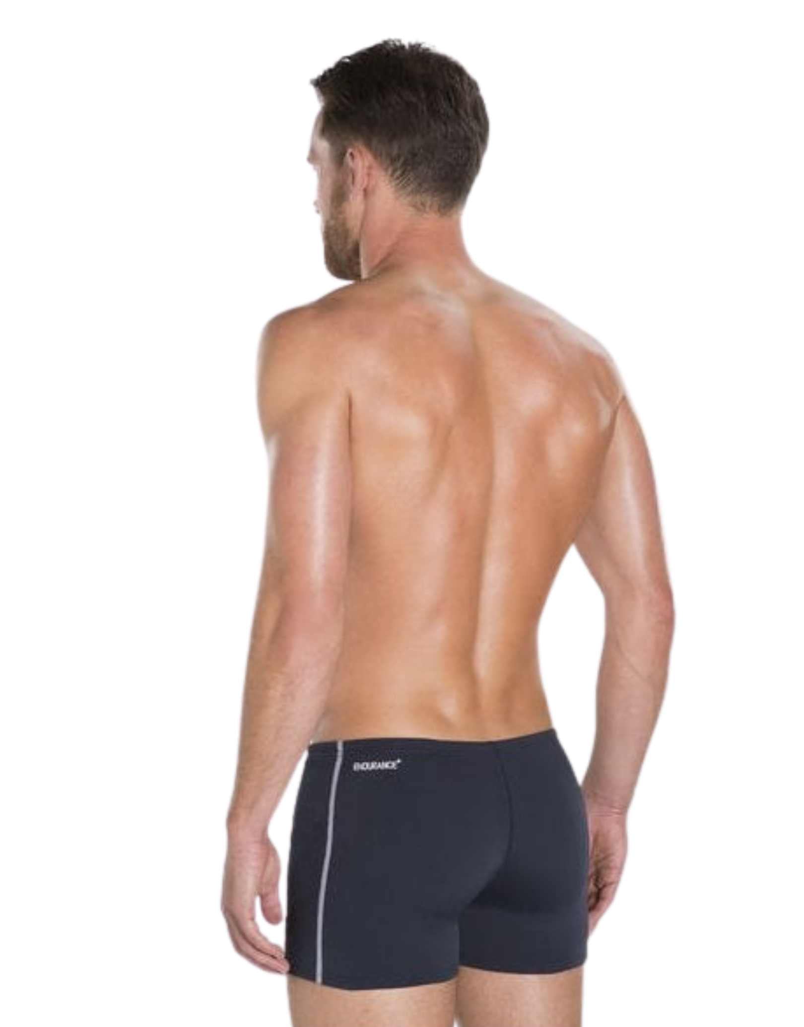 Endurance Plus Classic Aquashort Swim Trunks for Men - Quick Dry Swimwear with Mesh Liner - Navy Blue - Perfect for Swimming, Beach Vacation & Water Sports