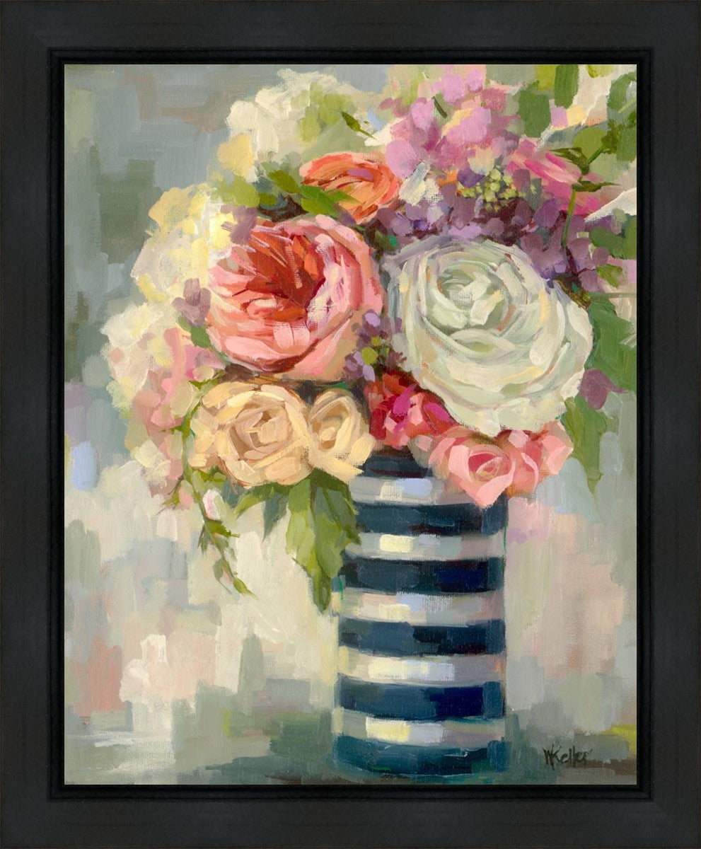 Premium Flowers & Vase Gallery Wrap Canvas Wall Art - Elegant Home Decor for Living Room, Bedroom & Office