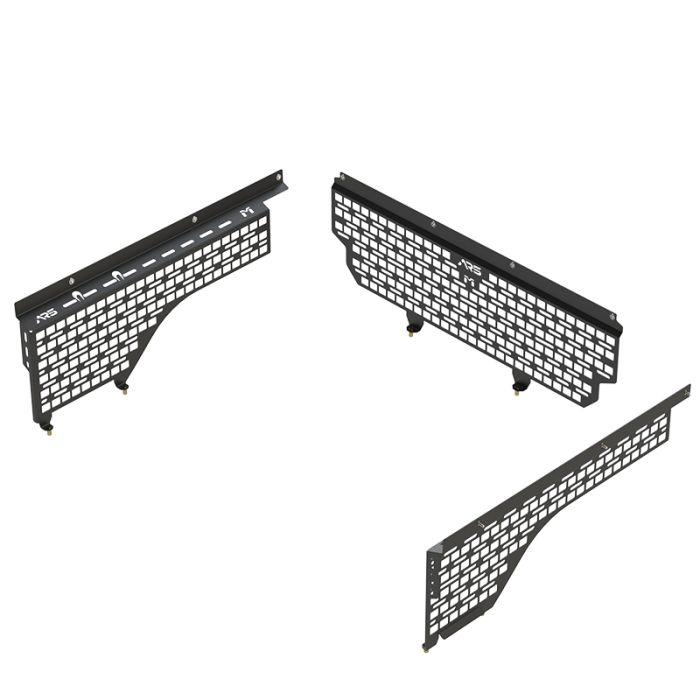 JT Gladiator Truck Bed Molle Gear Storage Panel - Full System Organizer for Off-Road, Camping & Overlanding Adventures