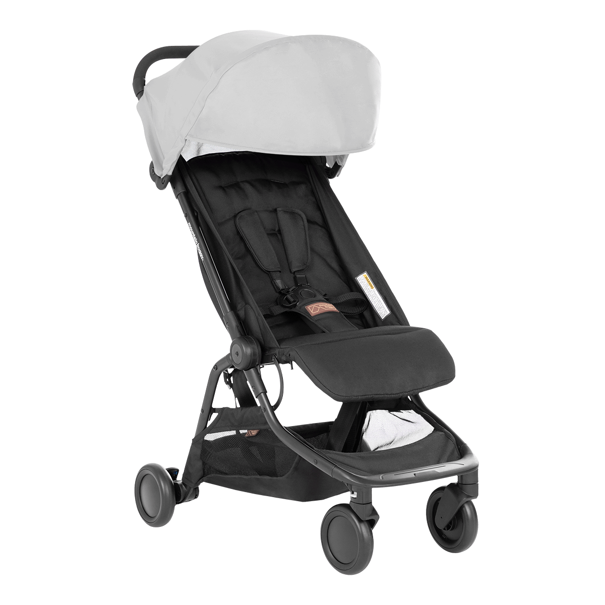 Mountain Buggy Nano V3 Lightweight Compact Travel Stroller - Perfect for Airplanes, City Walks & Outdoor Adventures