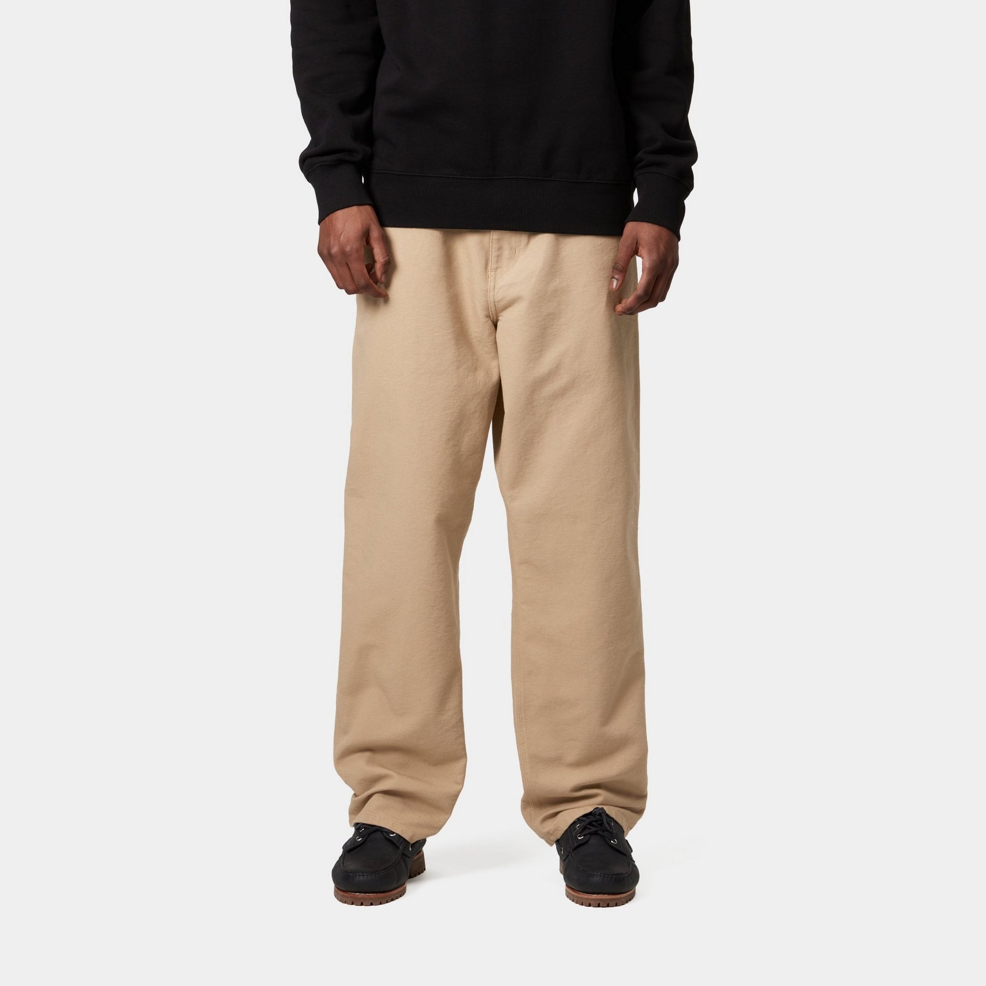 Dusty Hamilton Brown Single Knee Pants - Durable Work Pants for Construction, Landscaping & Outdoor Activities