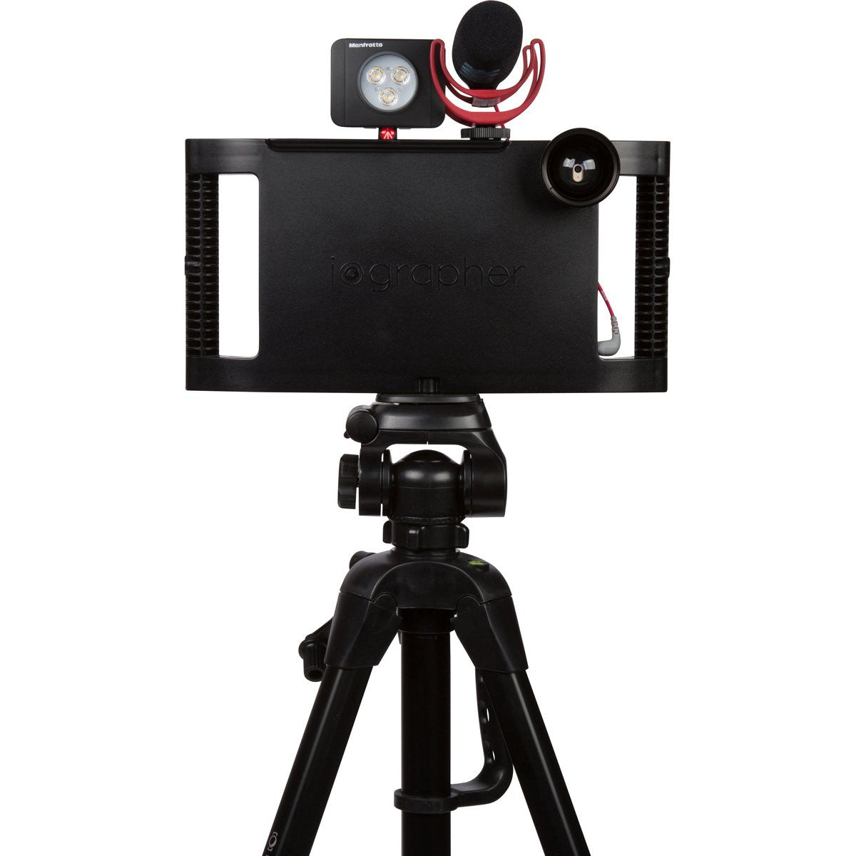 iOgrapher Professional Filmmaking Case for iPad 9.7 - Compatible with iPad Air 1/2, iPad Pro 9.7, iPad 5th/6th Gen - Perfect for Vlogging, YouTube Videos & Mobile Film Production