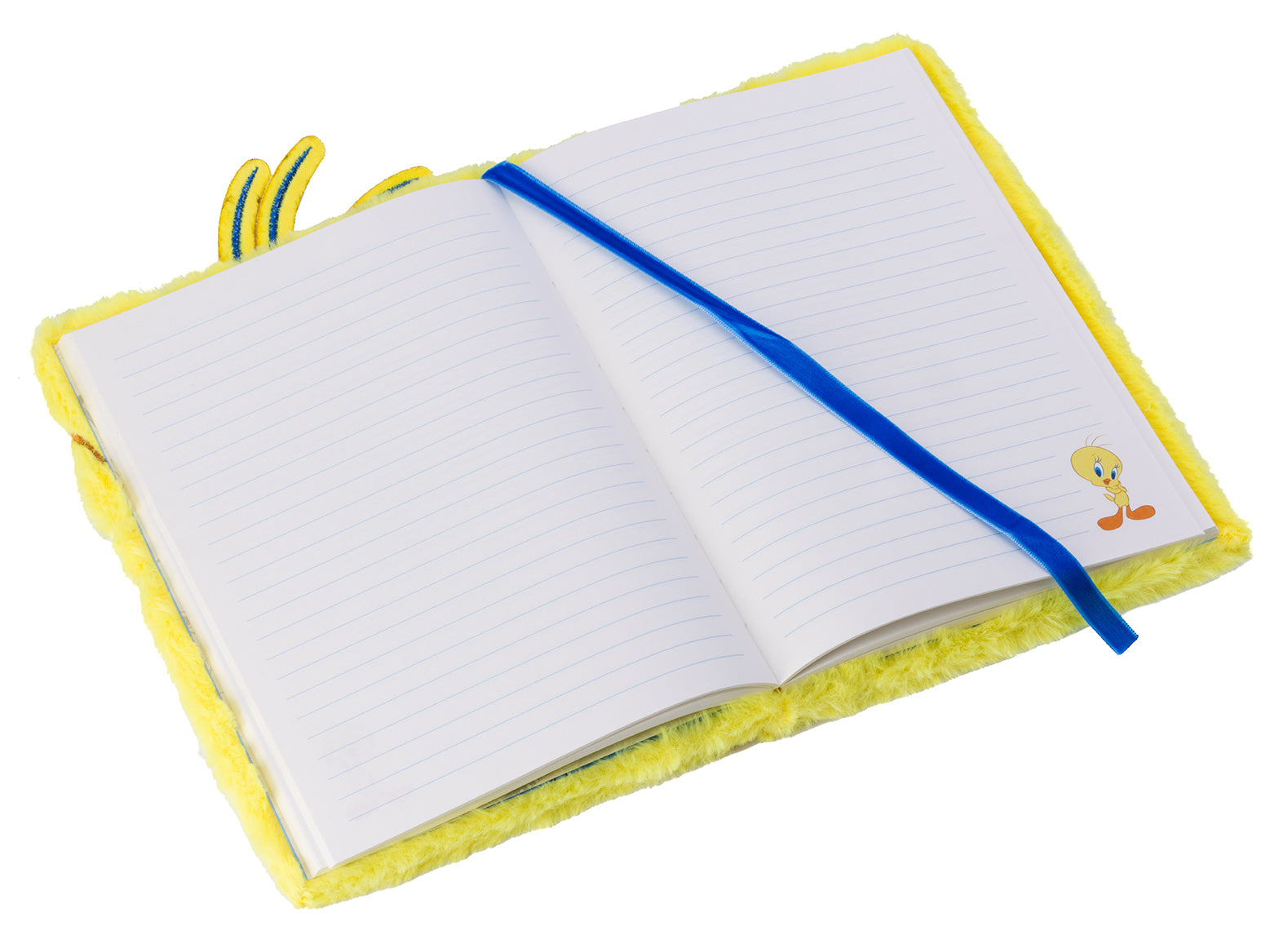 Looney Tunes Tweety Bird Plush Journal - Soft Cover Notebook for Kids & Adults - Perfect for School, Office, and Travel Use