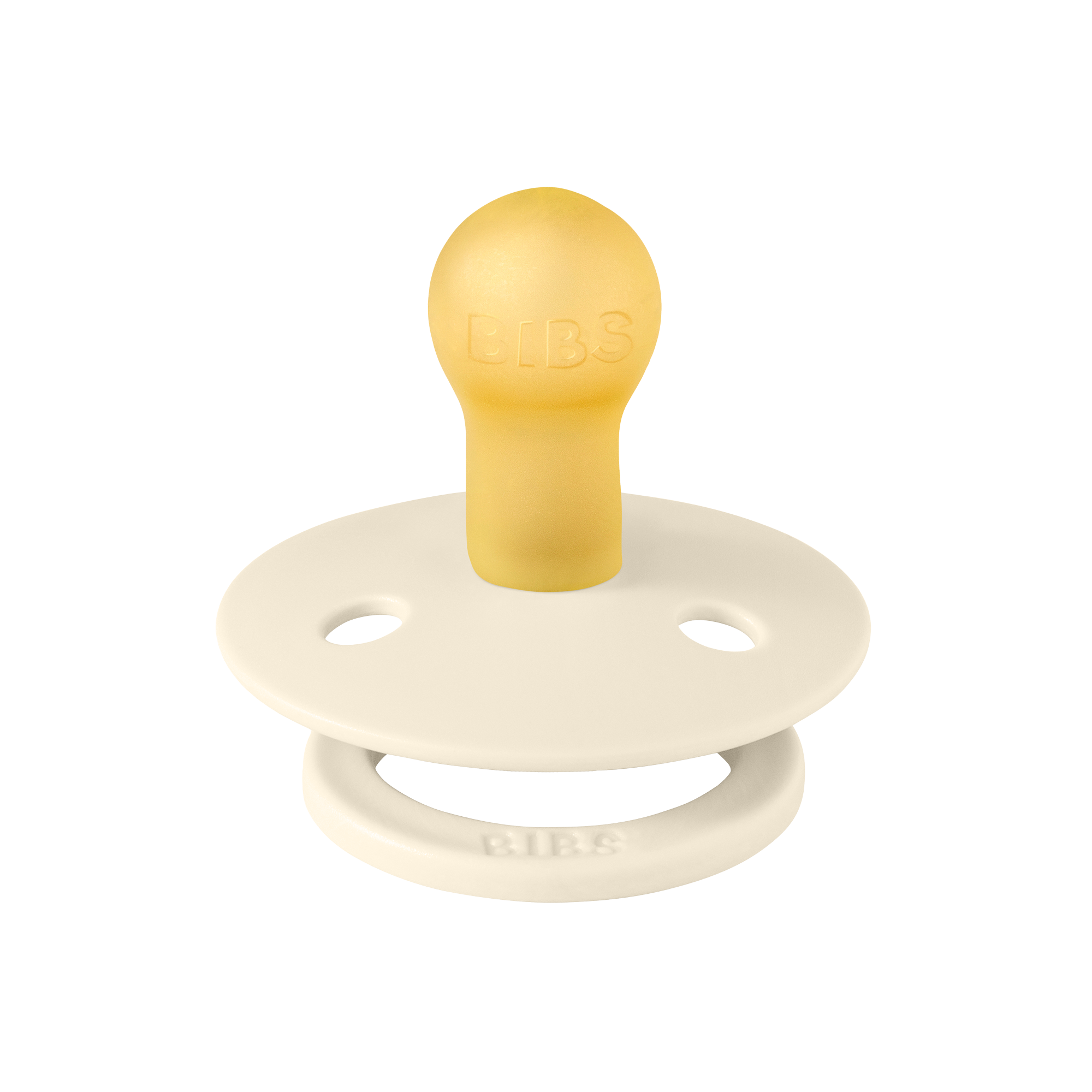 BIBS Studio Collection Jasmine Latex Pacifiers - Twin Pack (2-Pack) for Newborns & Babies - Soothing & Comforting for Day & Night Use