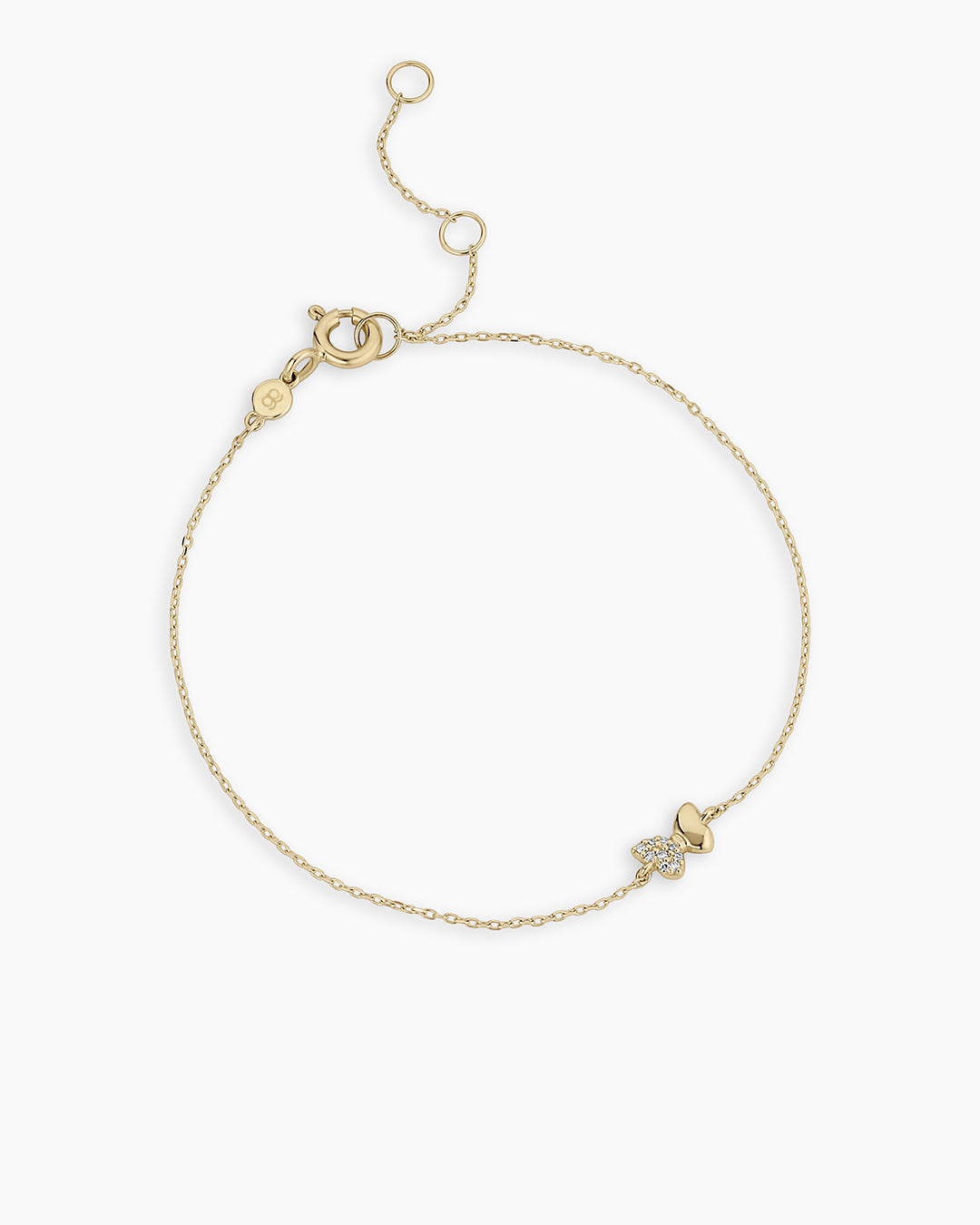 Diamond Bond Butterfly Bracelet for Women - Elegant Sterling Silver Adjustable Charm Bracelet - Perfect for Gifts, Anniversaries, and Special Occasions