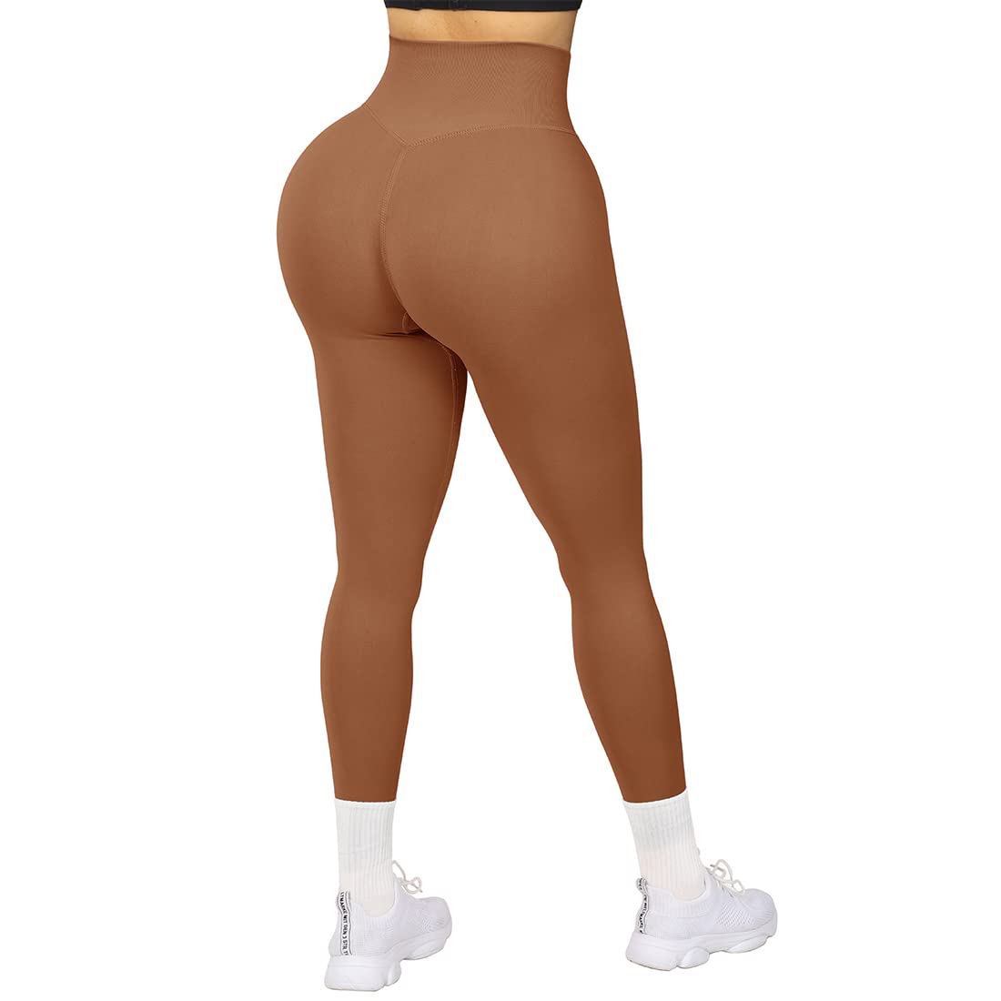 SUUKSESS Women's High Waisted Seamless Butt Lifting Leggings - Workout Yoga Pants for Gym, Running & Everyday Wear