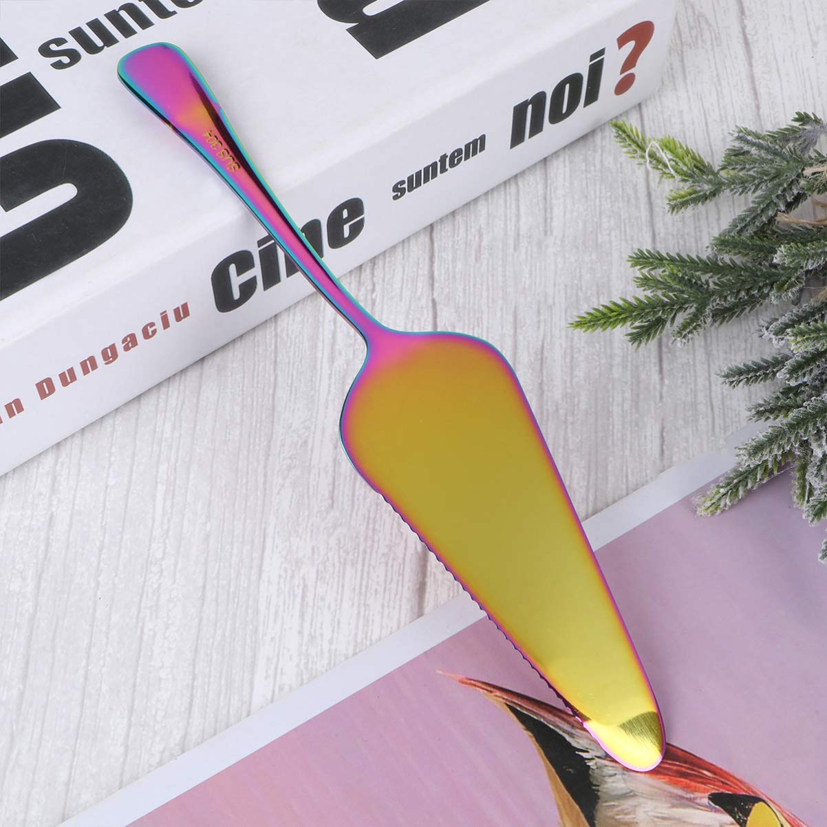 Premium Stainless Steel Cake Spatula - Heavy Duty Baking Shovel for Wedding Cakes, Desserts & Pastry Decorating | Perfect for Professional Bakers & Home Baking Enthusiasts