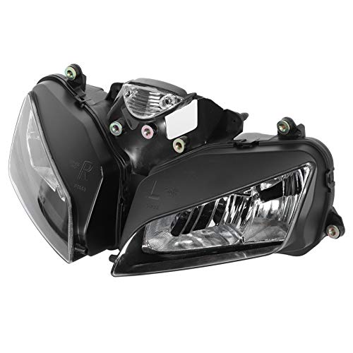 2003-2006 Honda CBR600RR Motorcycle Headlight Cover - Clear Lens Replacement Part for Improved Visibility & Protection - Perfect for Night Riding & Weather Protection