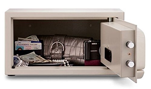 MH101E-WHT-KA White Electronic Hotel Safe with Digital Keypad - Perfect for Hotels, Motels, Vacation Rentals & Home Security