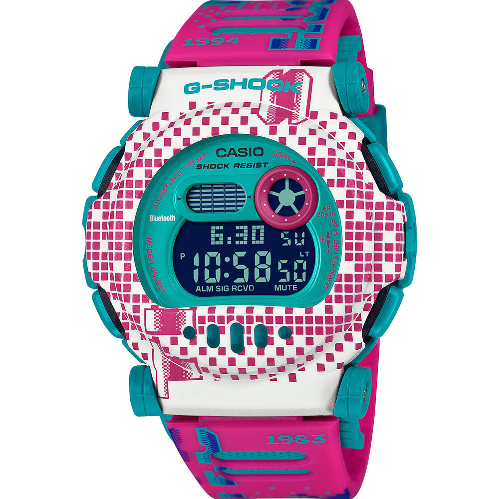 Casio G-Shock GB001RG-4 Digital Watch with 8-Bit Retro Design - Perfect for Gaming, Outdoor Adventures, and Retro Fashion Enthusiasts