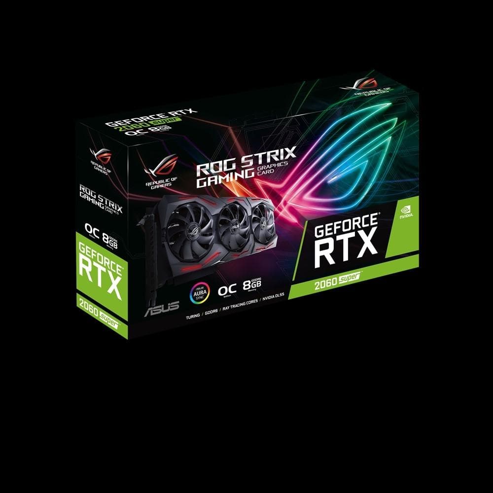 ASUS ROG STRIX RTX 2060 Super 8GB GDDR6 EVO Gaming Graphics Card - 3 Year Warranty | High Performance for 1440p Gaming, VR & Content Creation