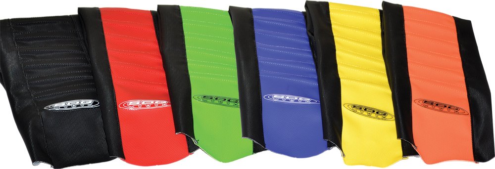 SDG USA 9-Pleat Gripper Seat Cover - Universal Fit for Cars, Trucks & SUVs - Non-Slip Red & Black Design - Perfect for Road Trips, Commuting & Protecting Seats