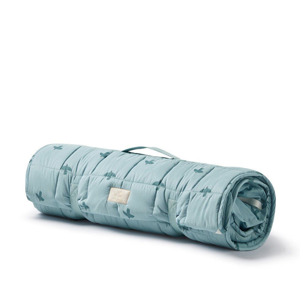 Little Sparrow Nap Mat for Toddlers - Soft & Portable Kids Sleeping Mat for Daycare, Preschool & Travel - Lightweight & Machine Washable