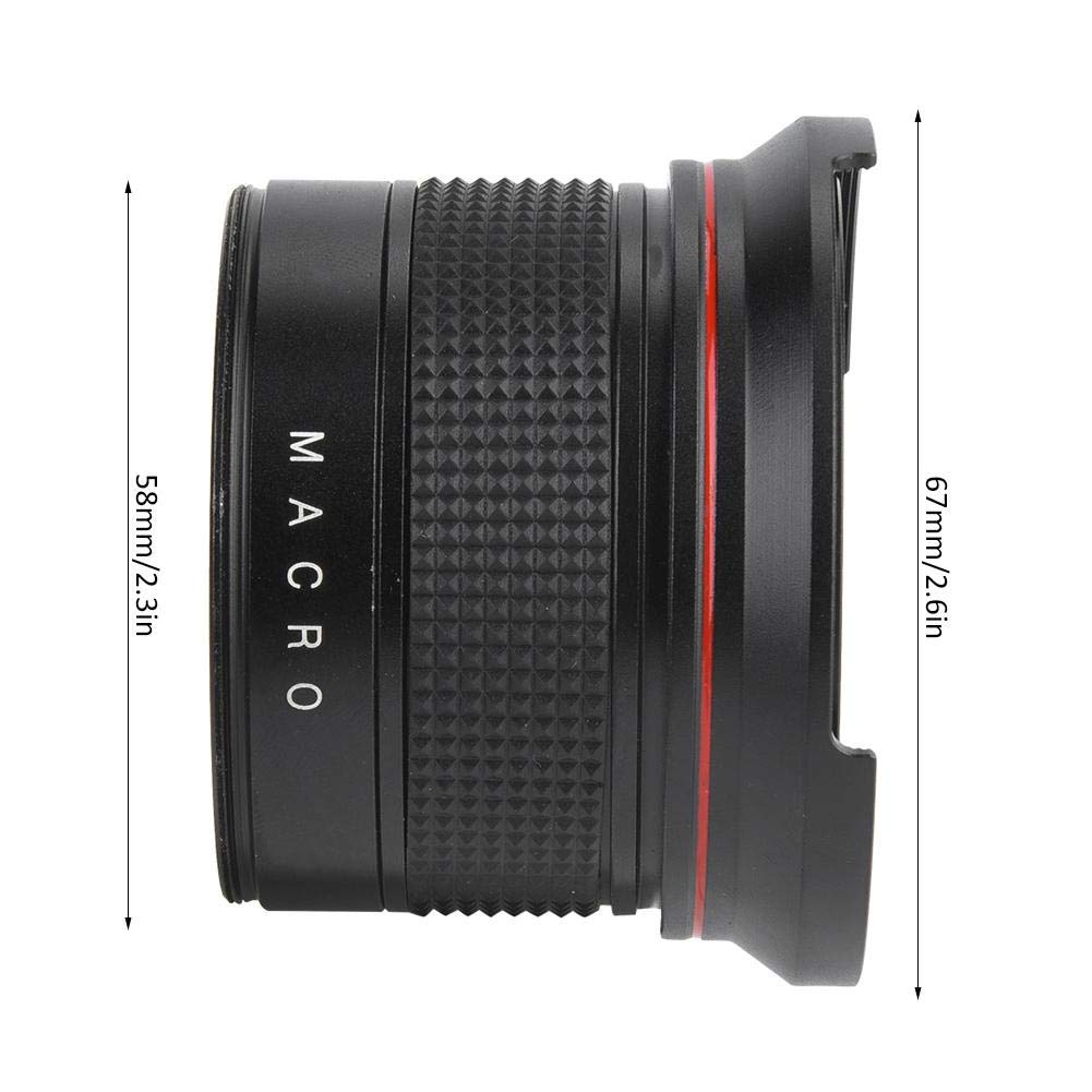 58MM 0.35X Fisheye Lens for DSLR & Digital Cameras - Ultra Wide Angle Adapter (Compatible with 58MM Thread) - Perfect for Landscape, Architecture & Creative Photography