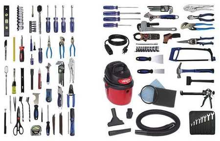 130-Piece Maintenance & Engineering Tool Set - Professional Repair Kit for Home, Auto, and DIY Projects | Durable Tools for Mechanics, Electricians, and Handymen