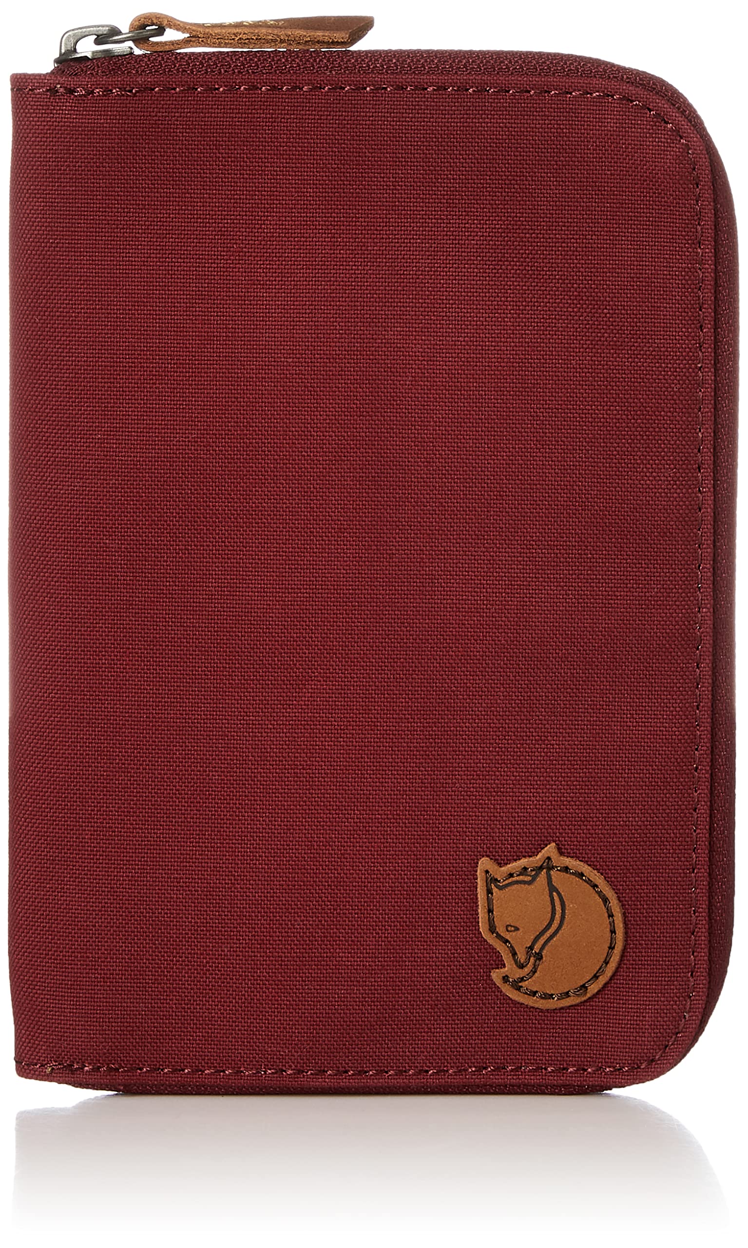Fjallraven F24220347 Passport Wallet - Slim RFID Blocking Travel Wallet for Men & Women - Bordeaux Red - Perfect for Airplane, Cruise & International Travel